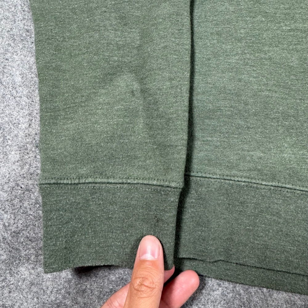 Marmot Hoodie Mens Small Green Marmot Beanie Graphic Fleece Pullover Sweatshirt* - Picture 6 of 14